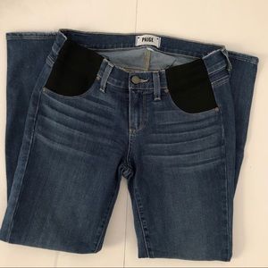 Paige verdugo ankle skinny jeans medium wash